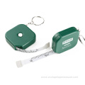 Square Mini Tape Measure with Keychain
